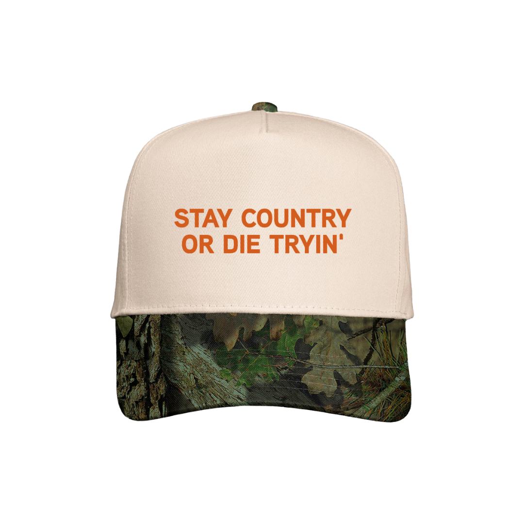 Stay Country Camo Hat