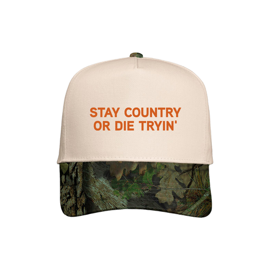 Stay Country Camo Hat